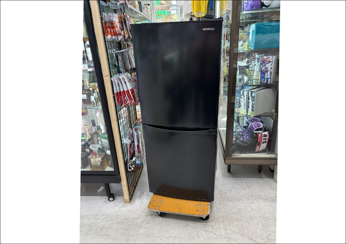 142L冷蔵庫 2021年製 アイリスオーヤマ 19,000円（20,900円税込） IRSD