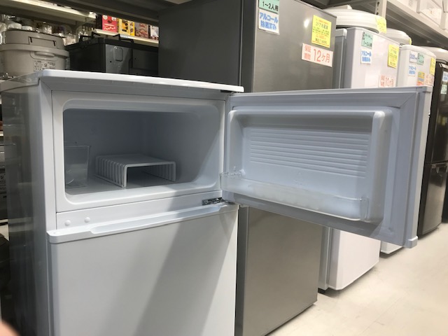 YAMADA SELECT 90L 2ドア冷蔵庫 YRZ-C09G1 白 2019年製 ヤマダ電機