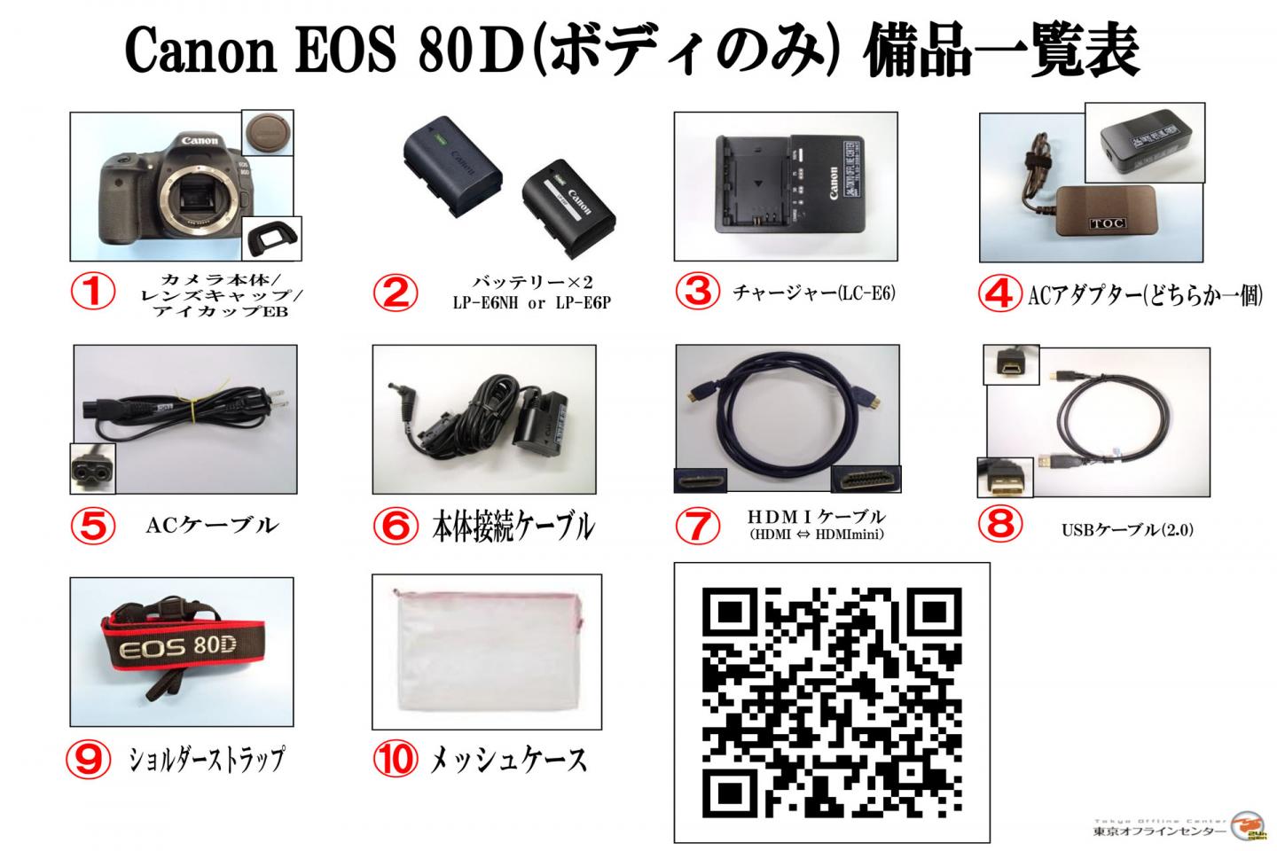 Canon EOS 80D｜撮影機材レンタルからEDIT・MA作業まで24時間安心