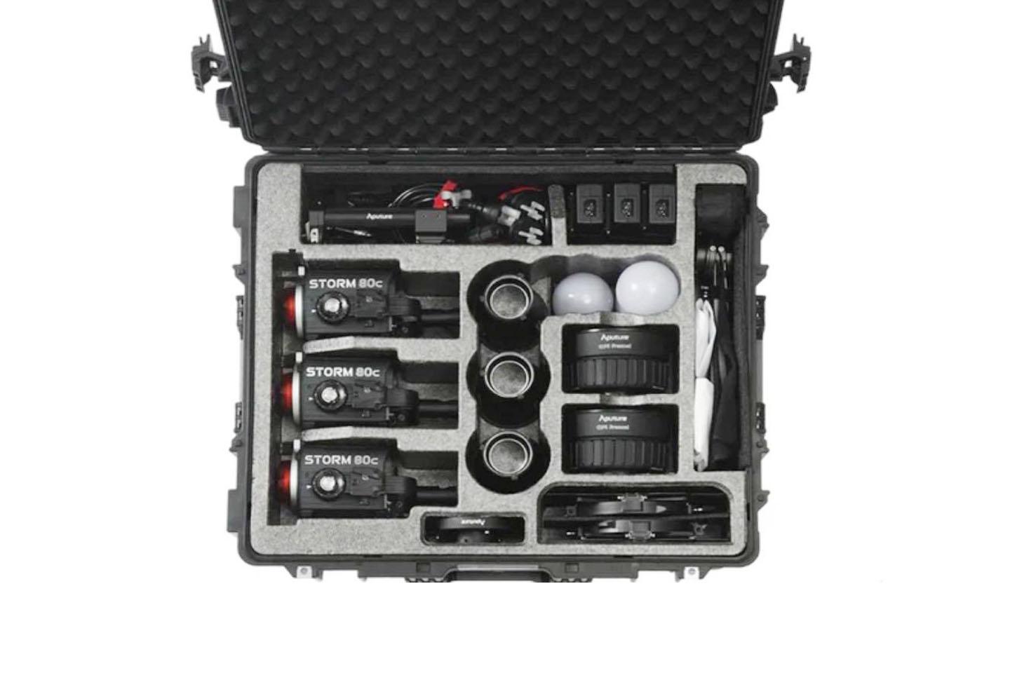 Aputure STORM 80c 3灯キット｜撮影機材レンタルからEDIT・MA作業まで