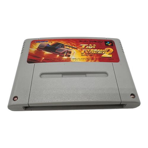 KEMCO (ケムコ) スーパーファミコン用ソフト トップレーサー2 箱/説明