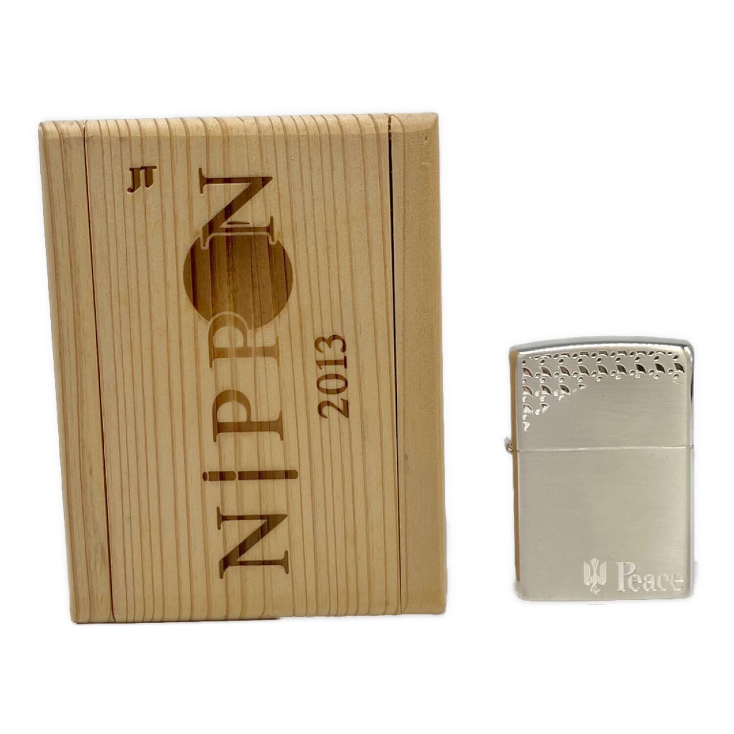 PEACE (ピース) ZIPPO NIPPON JT木箱付 2012年製 未使用品｜トレファク