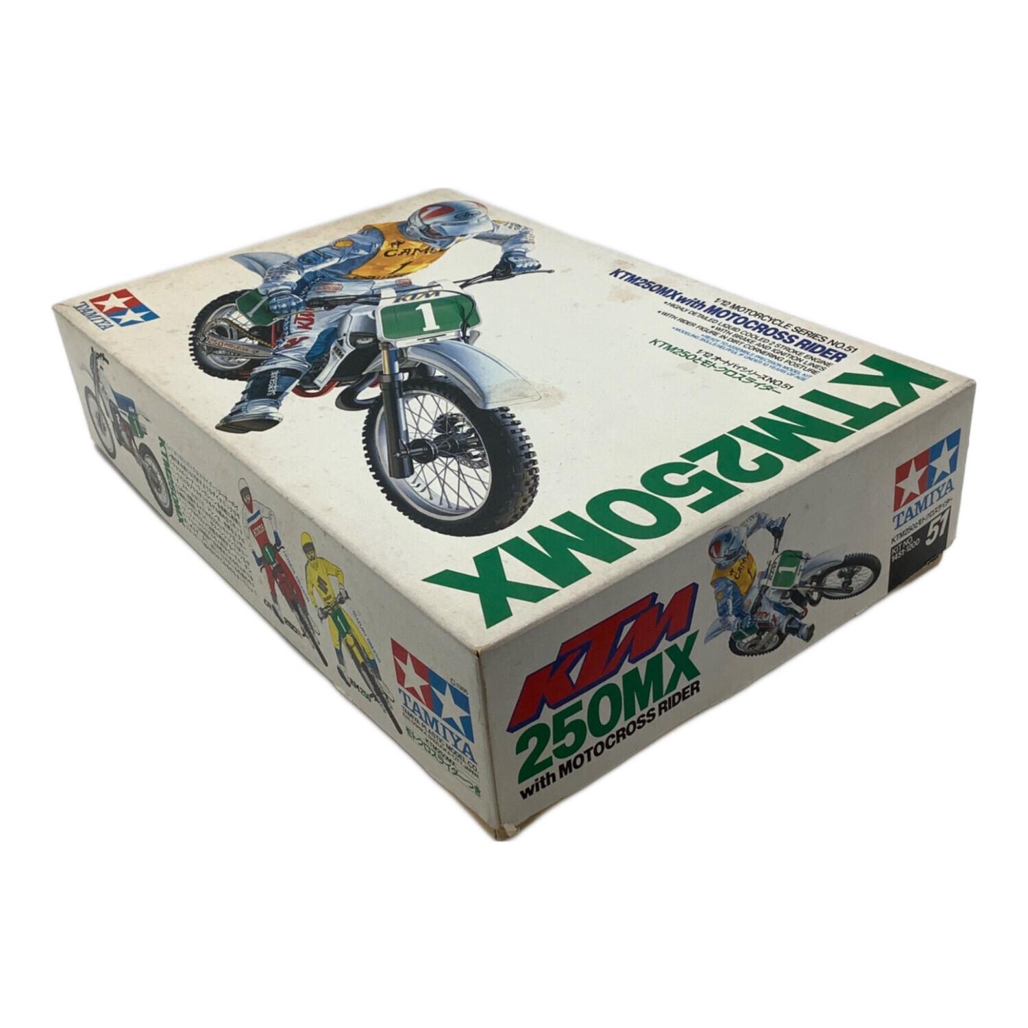 TAMIYA (タミヤ) プラモデル KTM250MX ライダーフィギュア付き 1/12