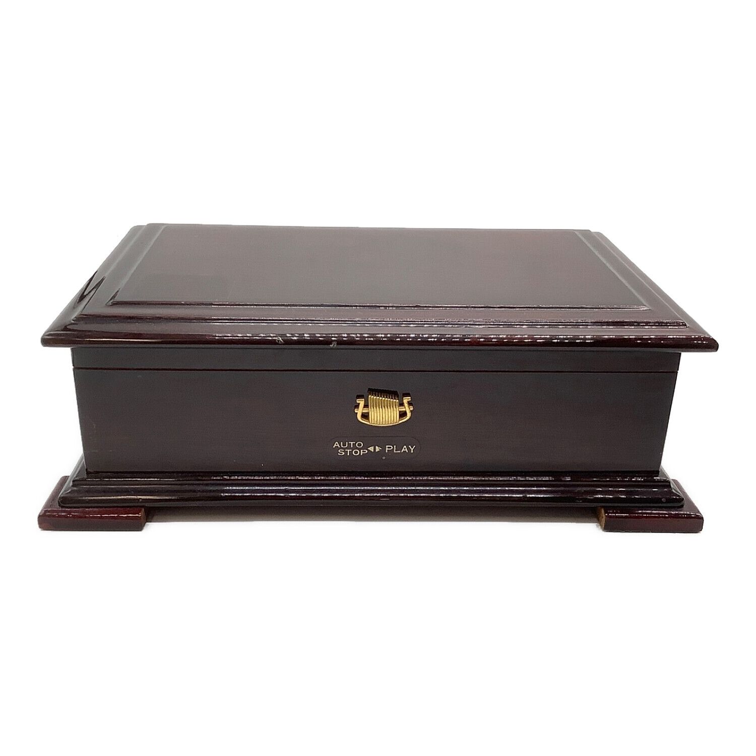 ORPHEUS マホガニー オルゴール 収納付き ORPHEUS マホガニー