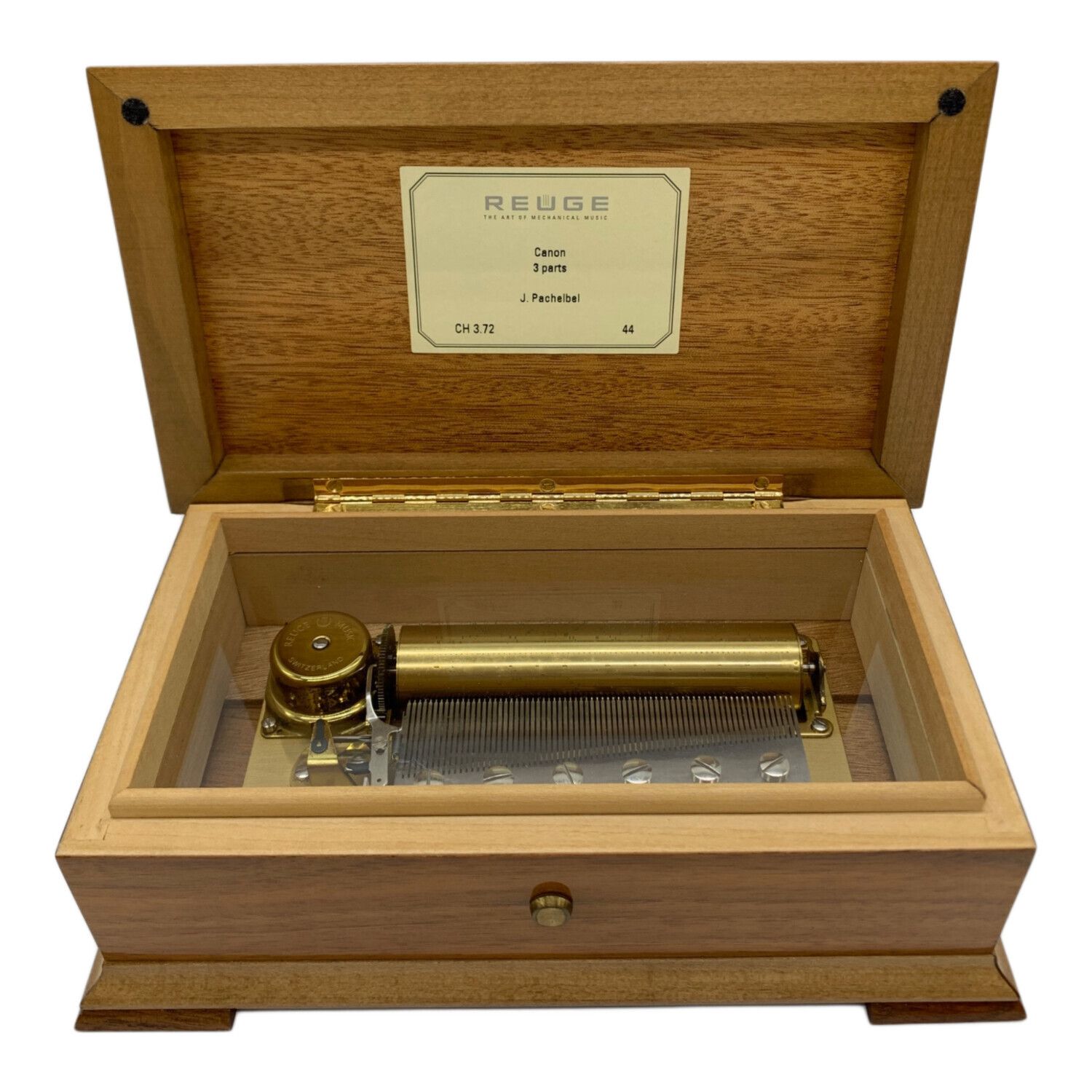 動作確認済み】Reuge オルゴール Canon J.Pachelbel 動作確認済み