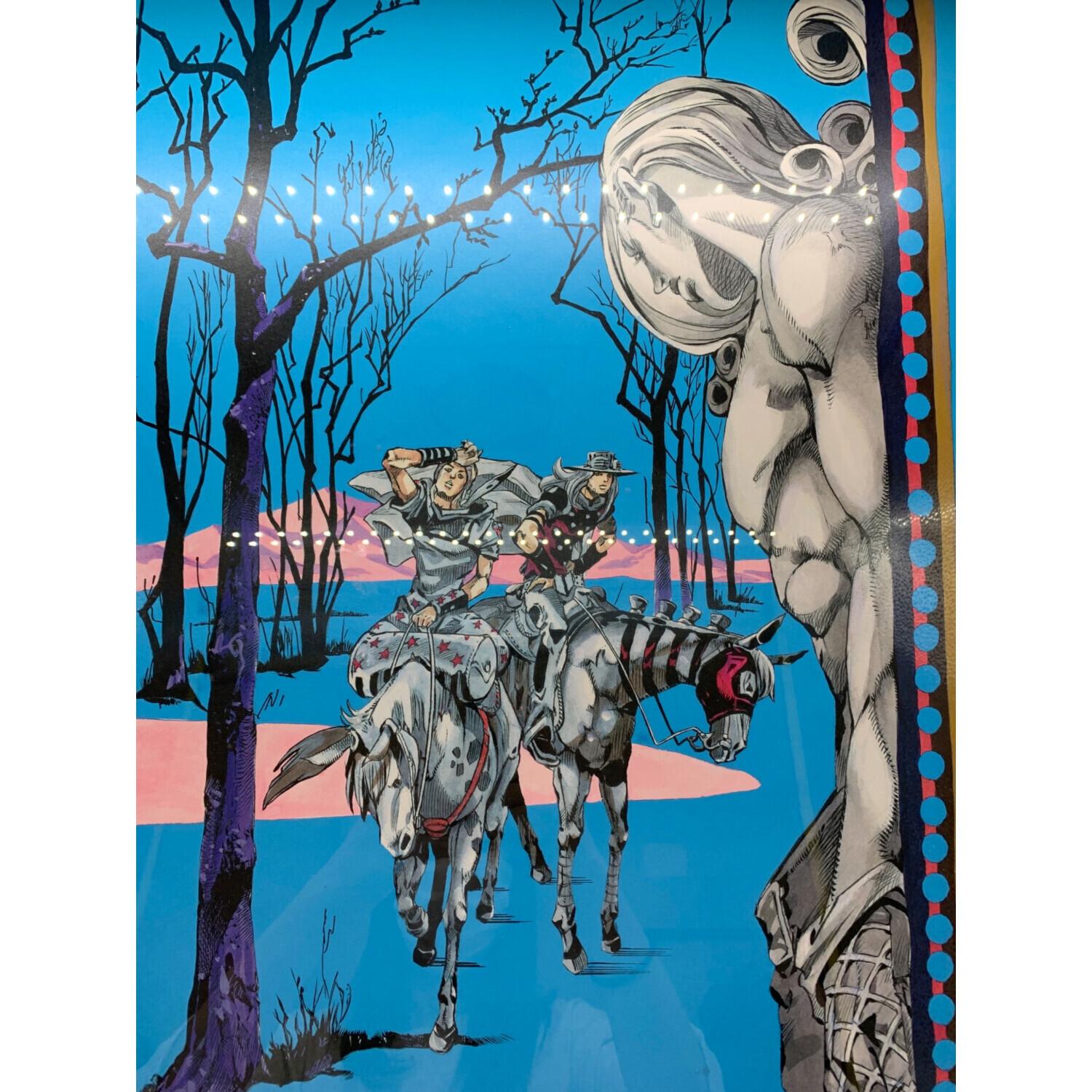 ジョジョの奇妙な冒険 JOJO展ポスター 2018 ジョジョの奇妙な冒険
