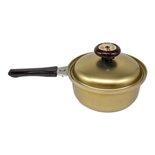 しばのキッチン (シバノキッチン) 片手鍋 ゴールド アルマイト製品 3P