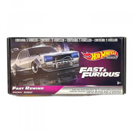 HOT WHEELS (ホットウィールズ) ミニカー 5台セット FAST＆FURIOS