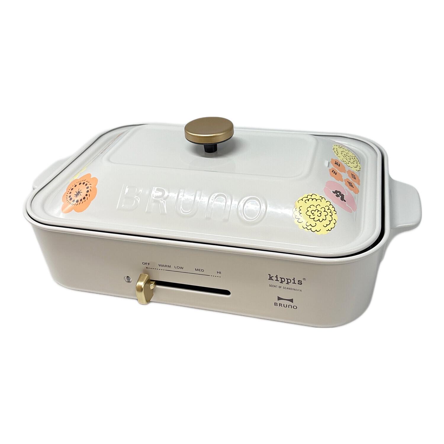 BRUNO (ブルーノ) コンパクトホットプレート ケサクーフラワー kippis