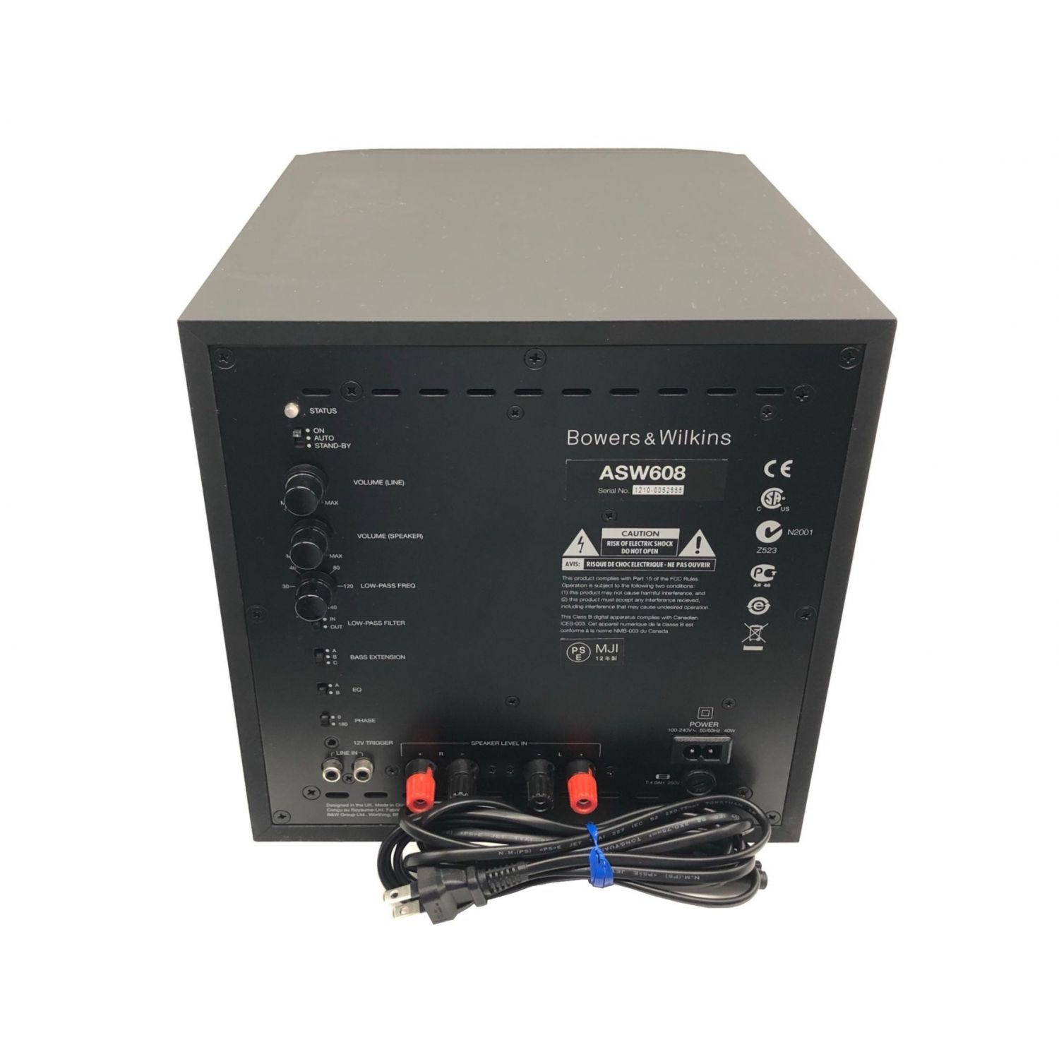 B&W (ビー＆ダブル) サブウーファー ASW608 ASW608 ｜トレファクONLINE