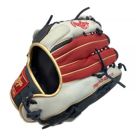 RAWLINGS (ローリングス) 軟式グローブ ネイビー×レッド HOH GOLD 外野