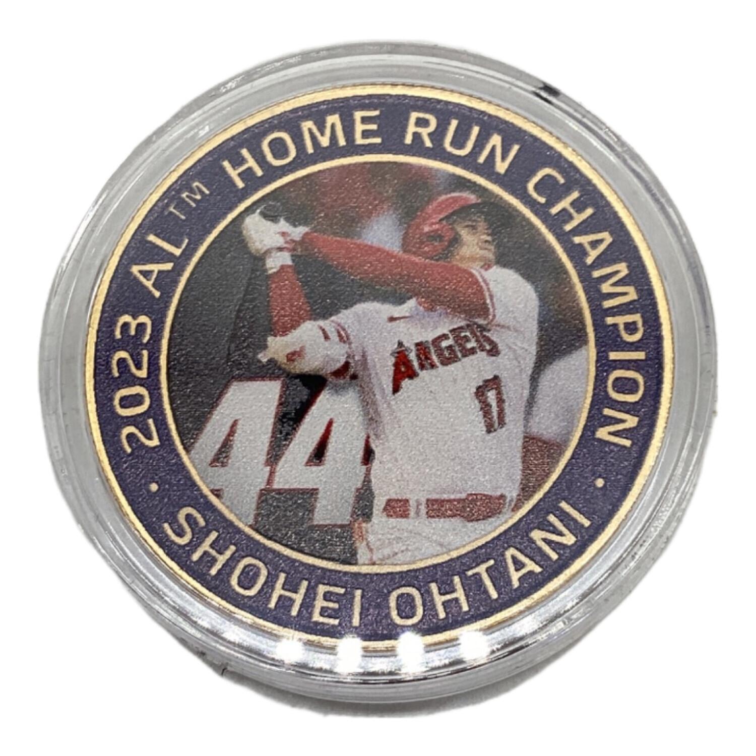 応援グッズ エンゼルス大谷翔平選手2023AL HR王獲得記念ゴールドコイン
