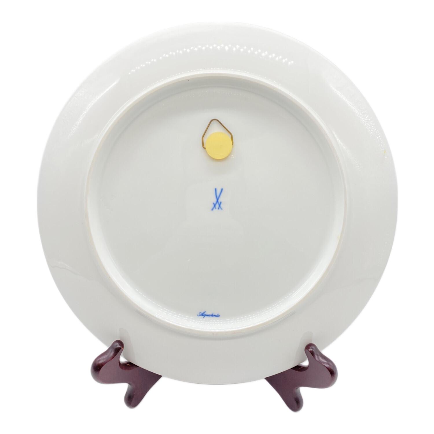 Meissen Meissen マイセン 立体プラーク 陶板 プレート 飾り皿 洋食器