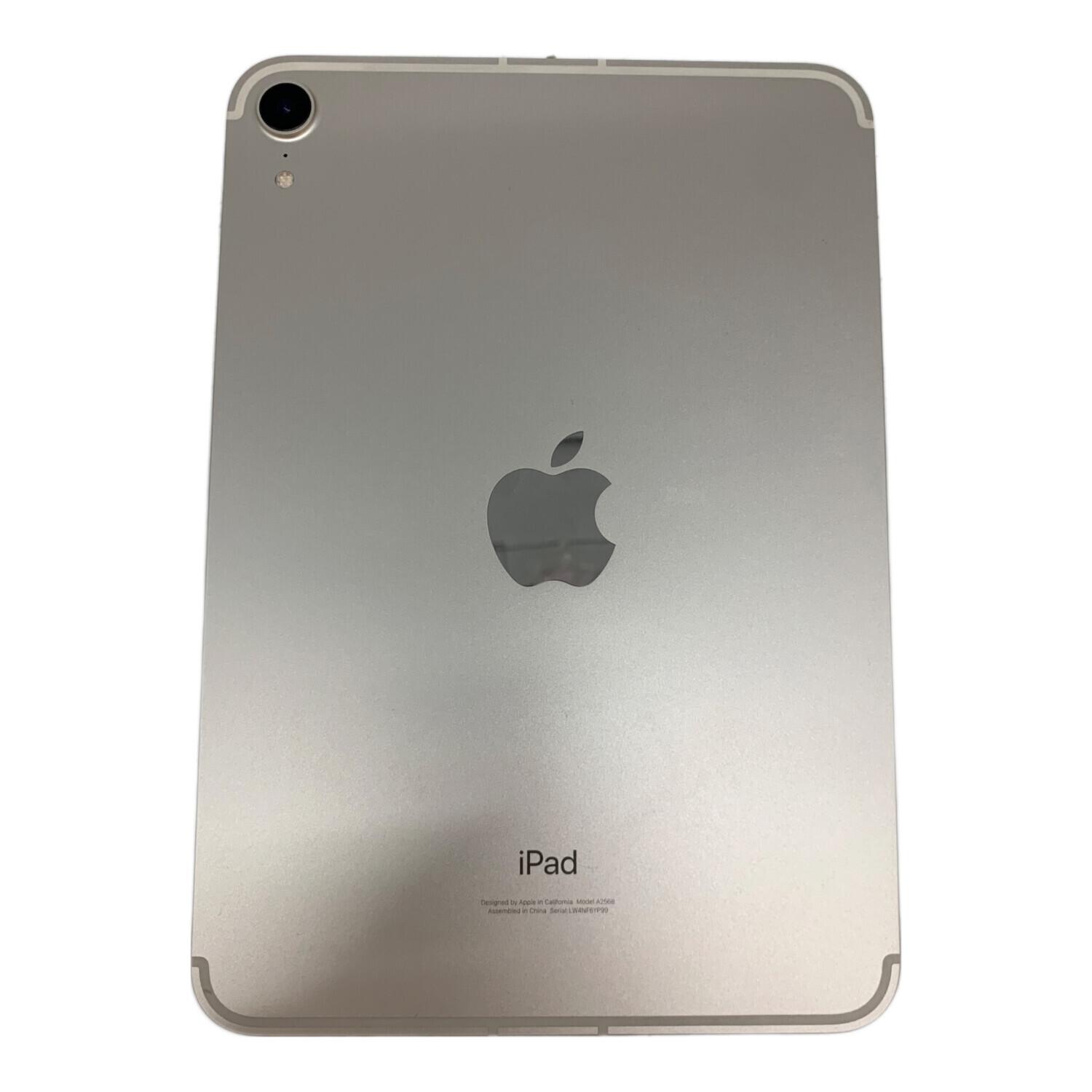 Apple iPad mini(第6世代) バッテリー:Bランク MK8H3J/A SoftBank