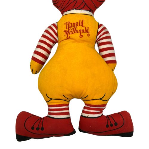 マクドナルド ドナルド 70s ヴィンテージ ぬいぐるみ｜トレファクONLINE