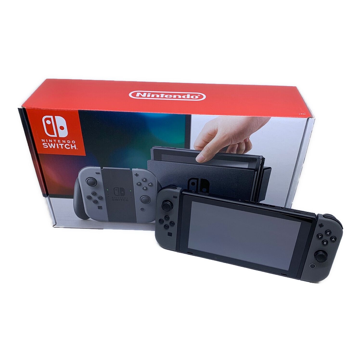 Nintendo Switch グレー 3⁄29購入！ メーカー保証1年弱！ Nintendo