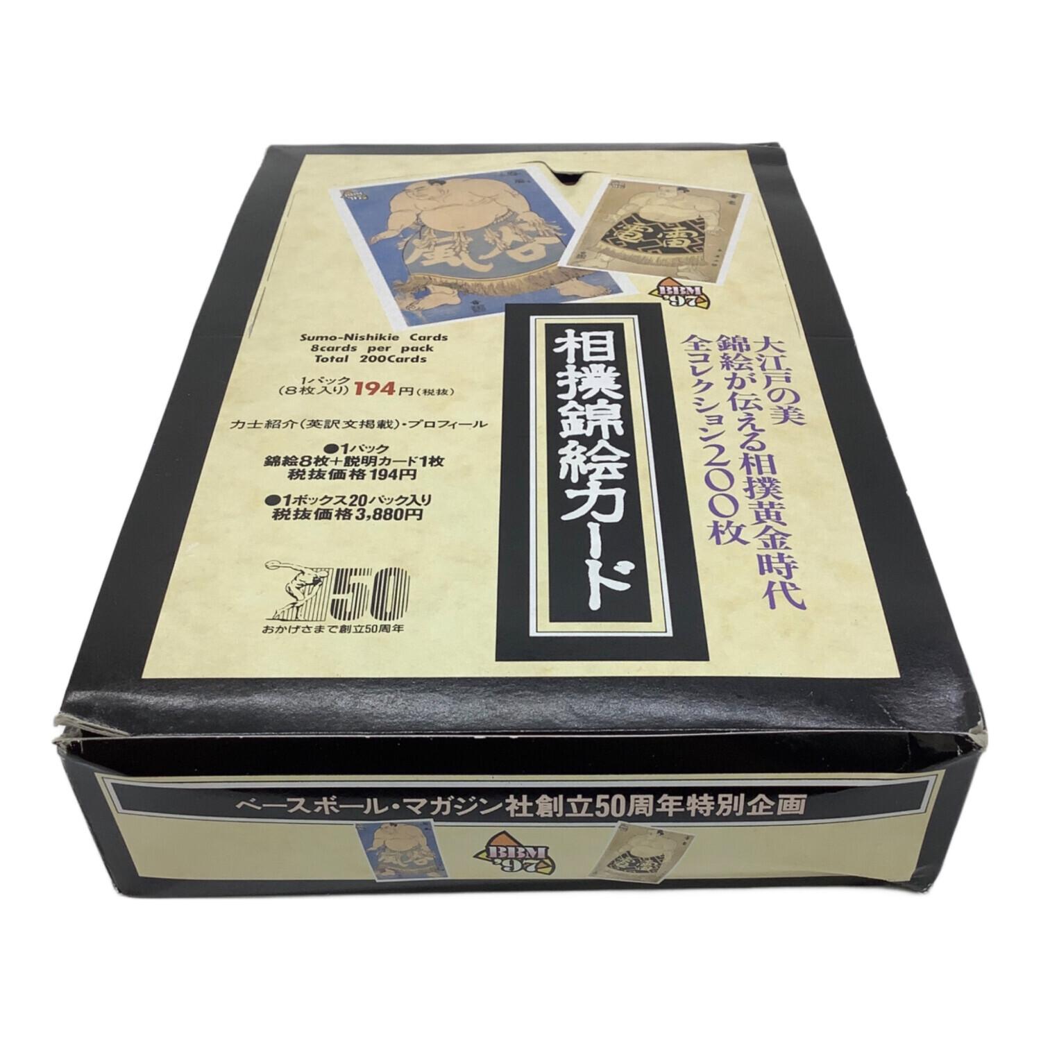 相撲錦絵カード 20パック入り ※現状販売｜トレファクONLINE