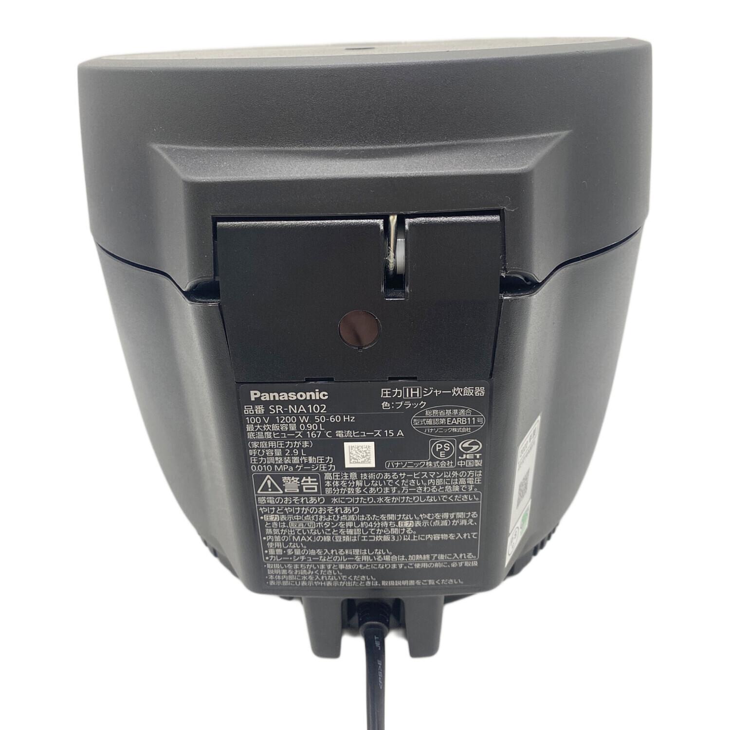 Panasonic (パナソニック) 圧力IH炊飯ジャー SR-NA102 2022年製