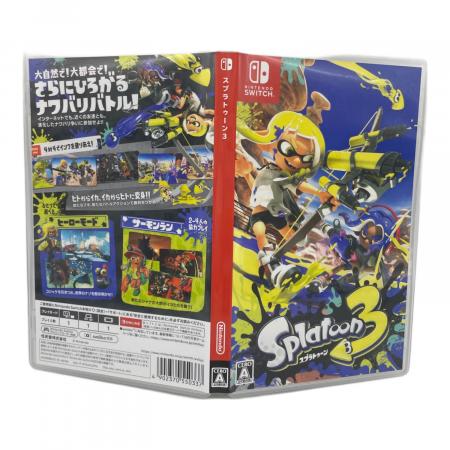 Nintendo Switch用ソフト SPLATOON3 CERO A (全年齢対象)｜トレファク