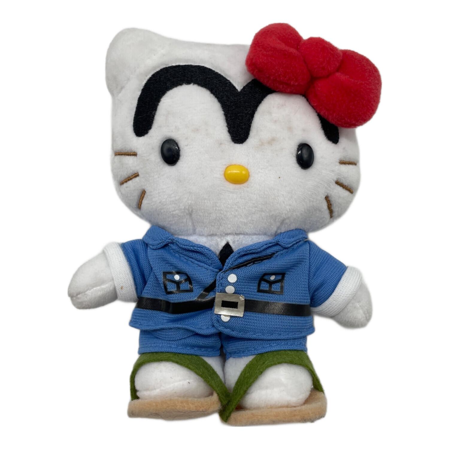 HELLO KITTY (ハローキティ) マスコット人形 ヨゴレあり 両津勘吉