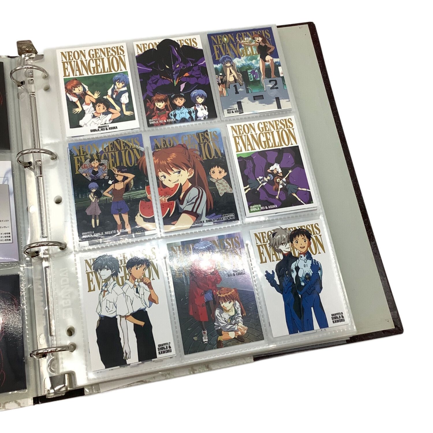 エヴァンゲリオンカードダスマスターズ2集コンプリート品172枚