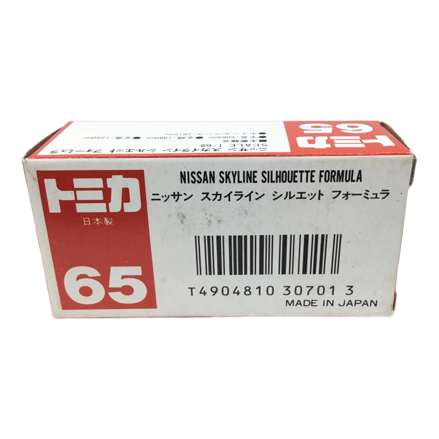 No.65 ニッサン スカイライン シルエット フォーミュラ トミカ TOMY