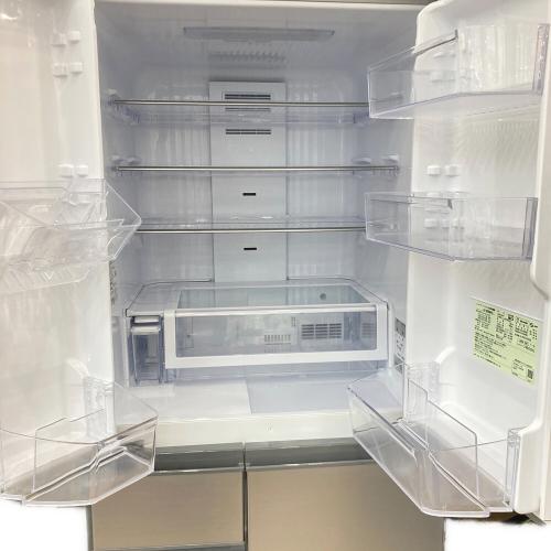 SHARP (シャープ) 6ドア冷蔵庫 SJ-X500M-S 2024年製 502L 冷蔵室棚1点