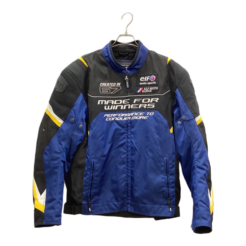 elf (エルフ) バイクジャケット メンズ SIZE 4L ブルー EJ-S101EVO