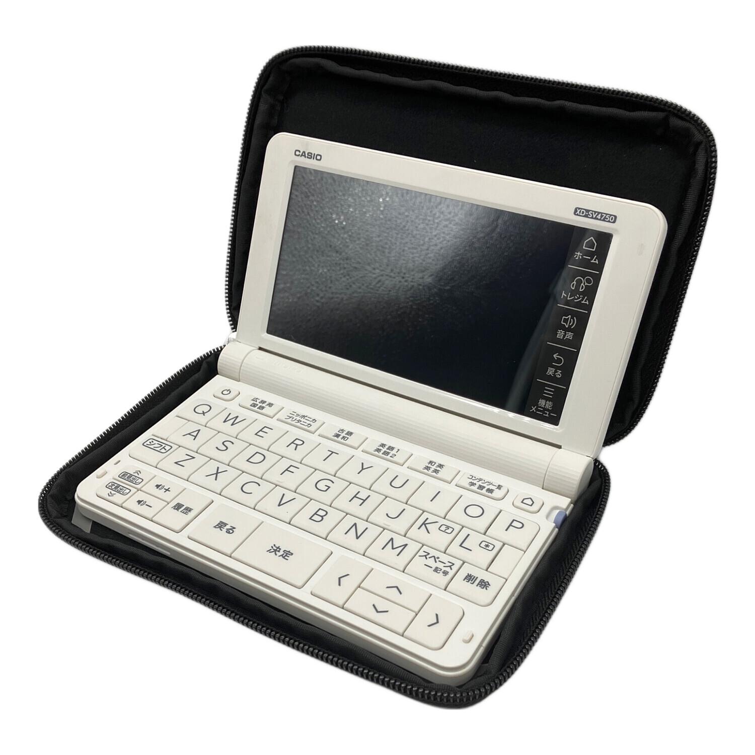CASIO (カシオ) 電子辞書 XD-SV4750｜トレファクONLINE
