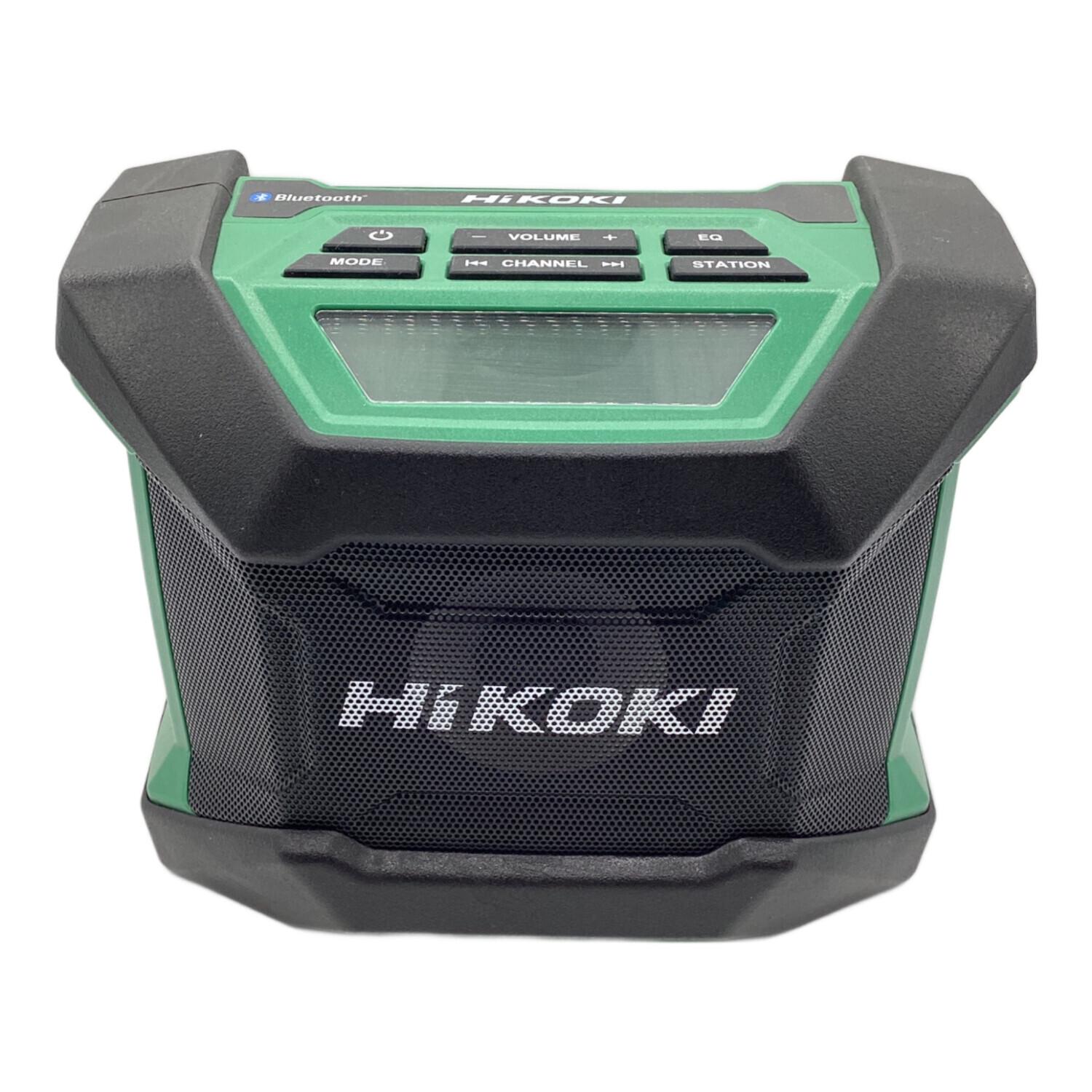 HIKOKI (ハイコーキ) コードレスラジオ Bluetooth機能 UR18DA 動作確認