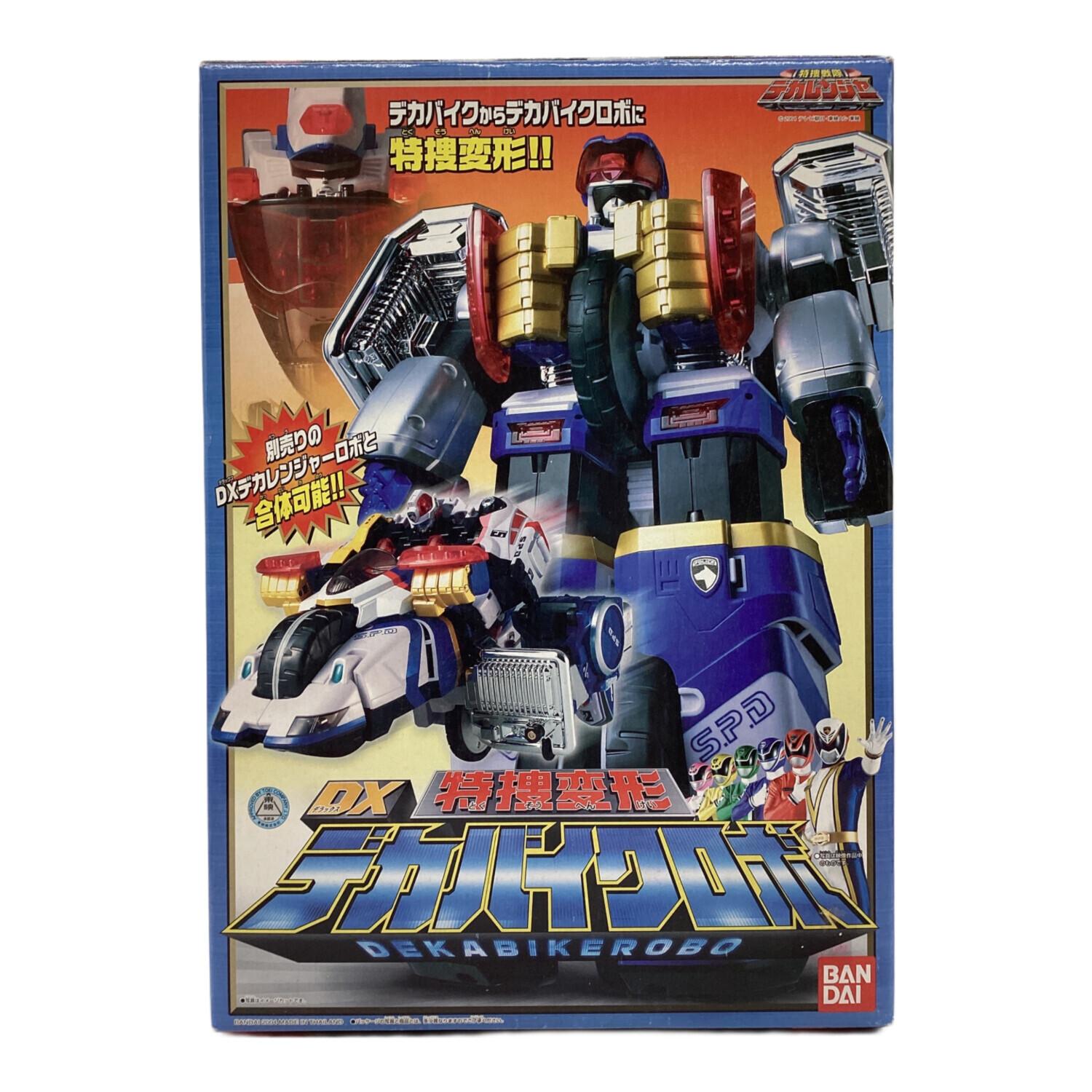 BANDAI (バンダイ) 戦隊ヒーロー DX特捜変形デカバイクロボ 特捜戦隊