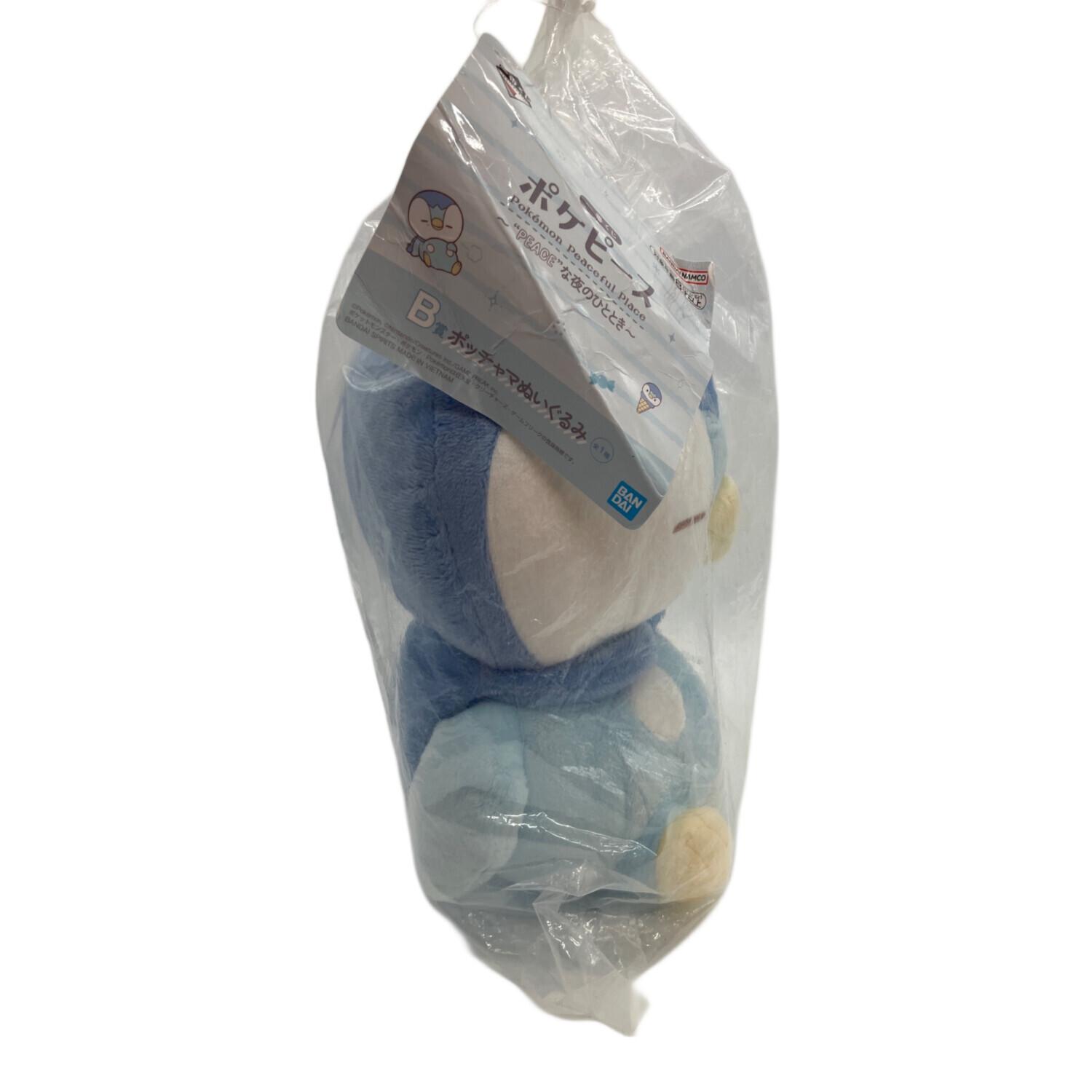 ポケモングッズ 一番くじ B賞 ポケピース ポッチャマぬいぐるみ