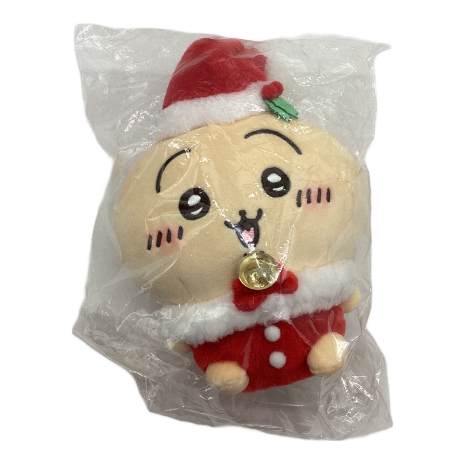ちいかわ ちいかわサンタさんだ！持ちますマスコット サンタさんだ