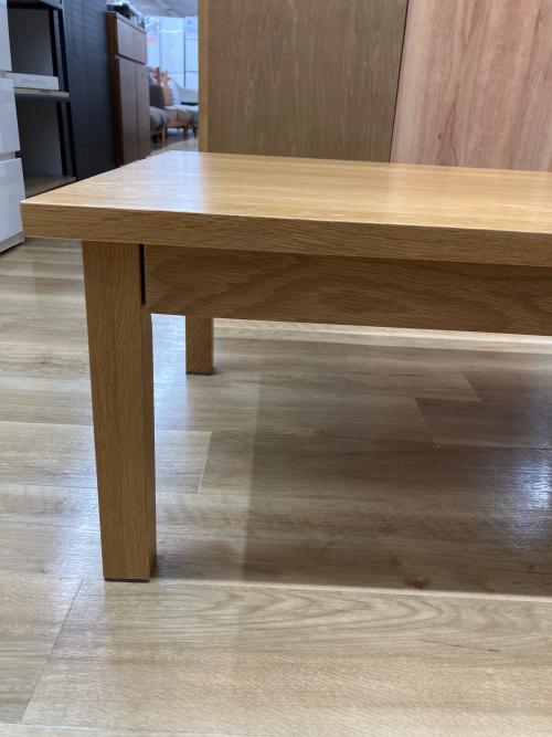 無印良品 (ムジルシリョウヒン) ローテーブル ナチュラル オーク材
