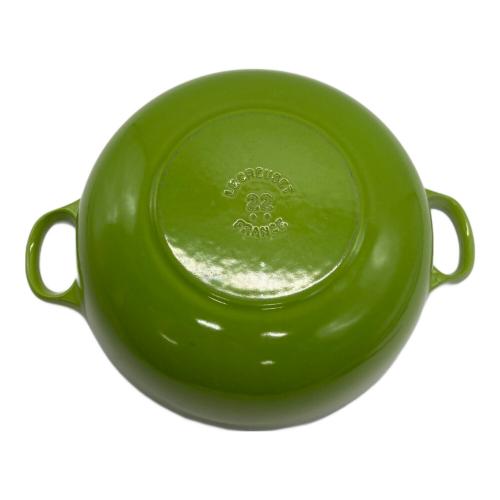 LE CREUSET (ルクルーゼ) 鍋 22 グリーン｜トレファクONLINE