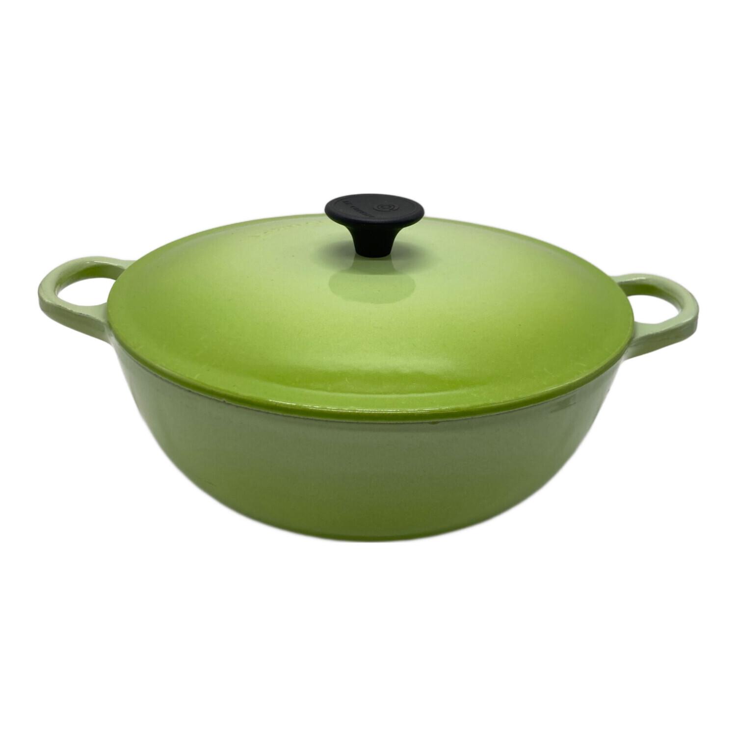 LE CREUSET (ルクルーゼ) 鍋 22 グリーン｜トレファクONLINE