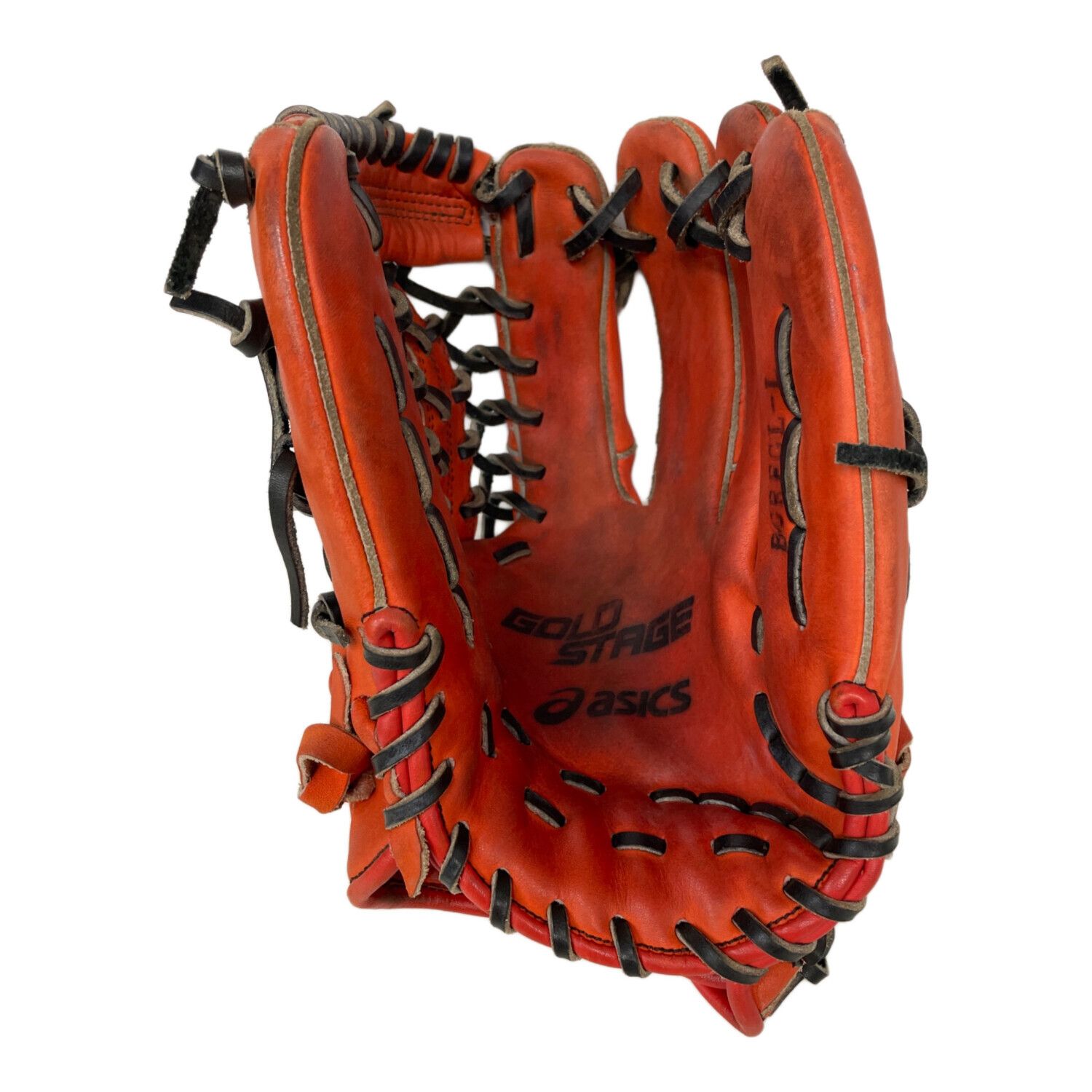 asics (アシックス) グローブ オレンジ GOLD STAGE レザー 大谷モデル