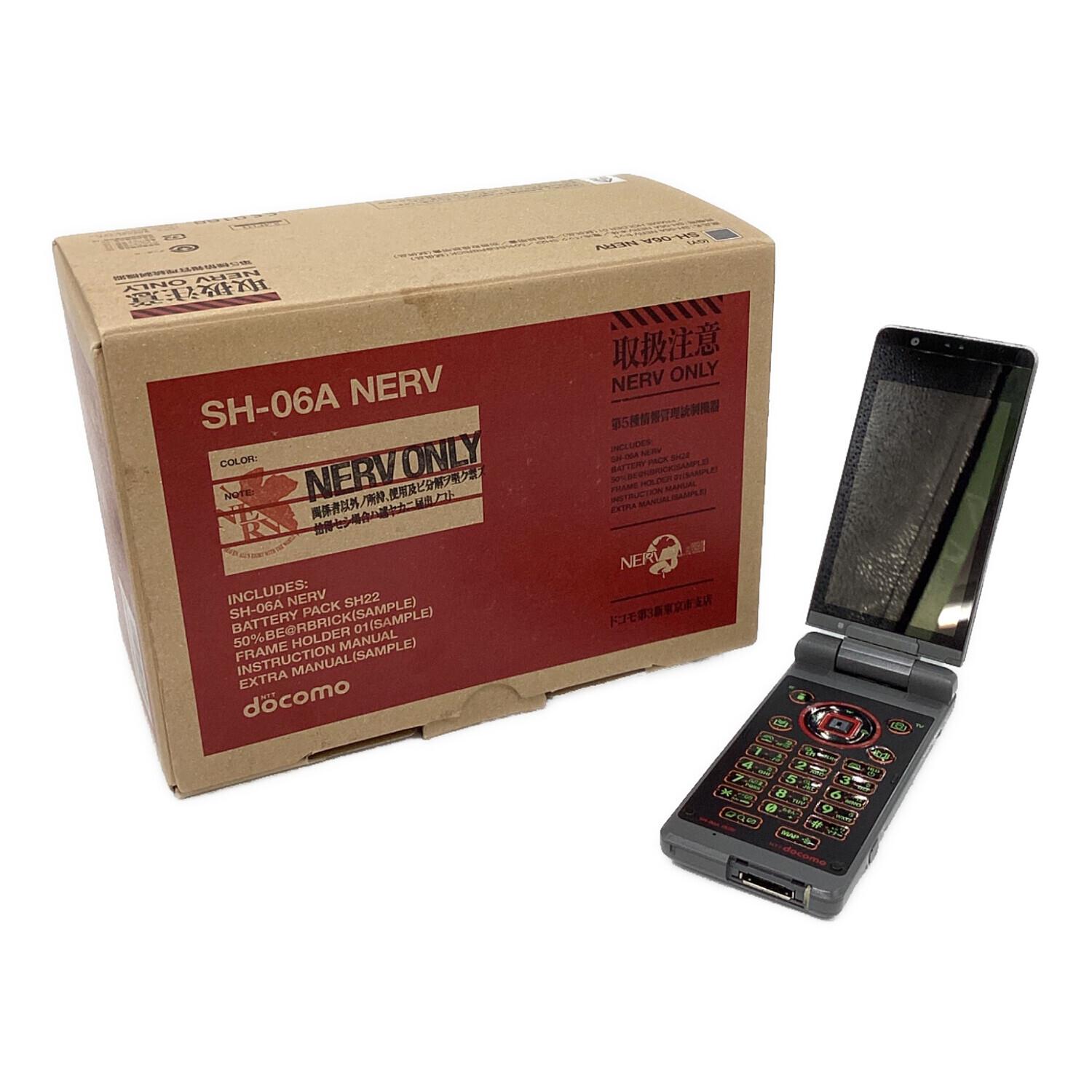 docomo (ドコモ) NERV ONLY エヴァンゲリオン携帯 動作確認済み/各部