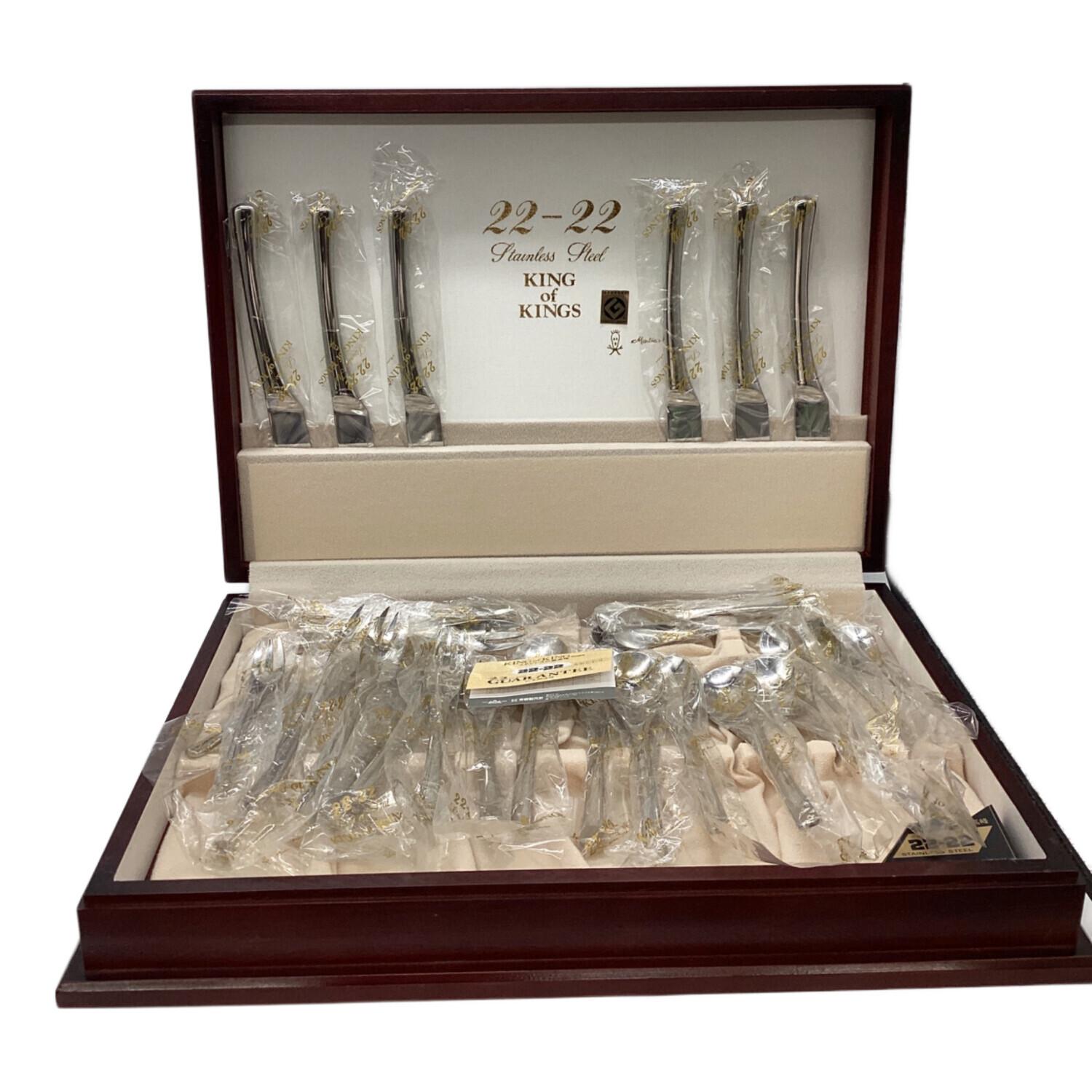 マーシャン カトラリーセット 22-22キングオブキングス ティースプーン