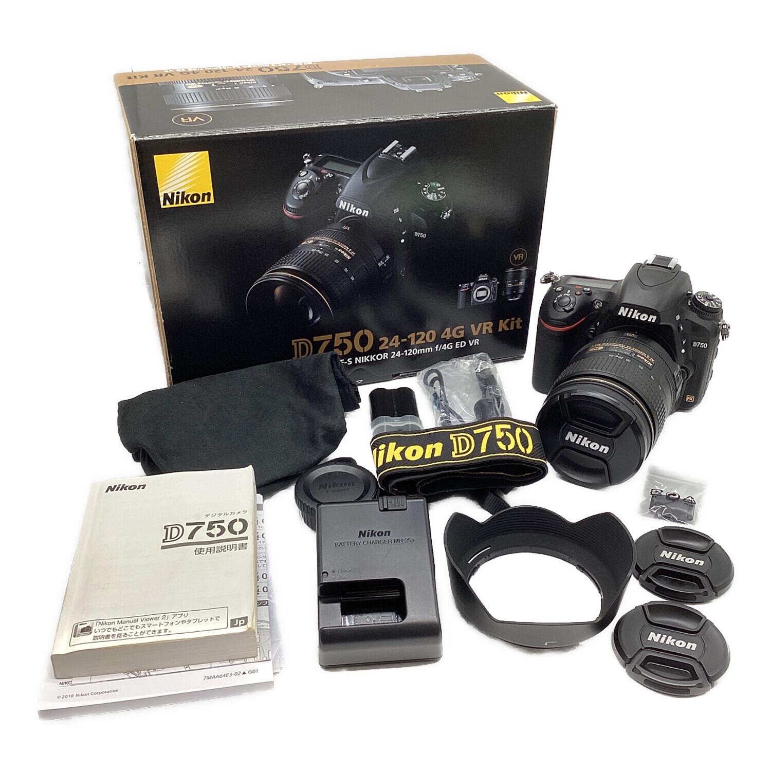Nikon (ニコン) デジタル一眼レフカメラ D750 24-120 4G VR KIT 2493万
