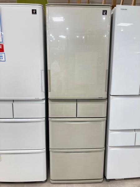 シャープ ノンフロン冷凍冷蔵庫 SJ-W411E-N 2018年製 412L シャープ SJ