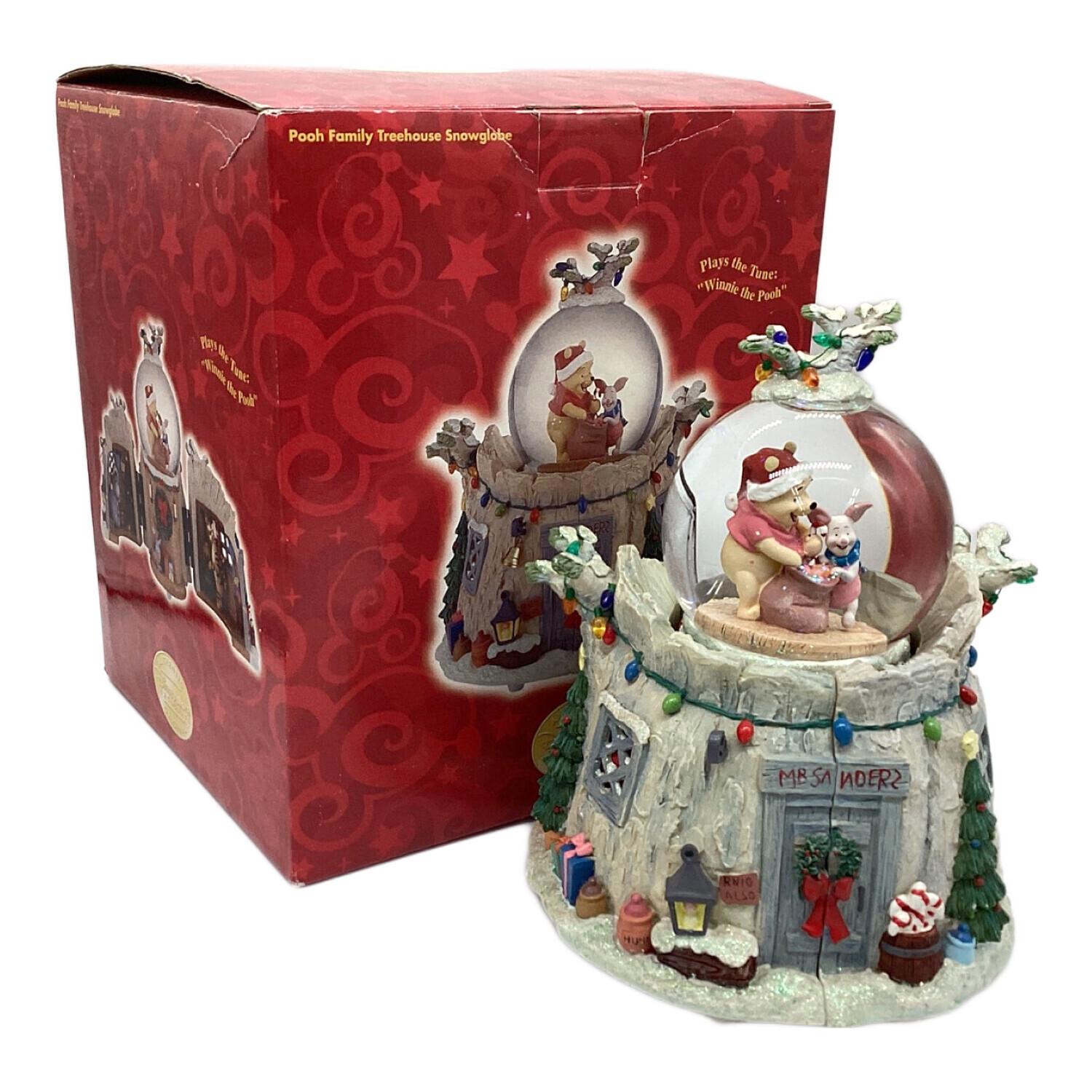 DISNEY (ディズニー) くまのプーさん クリスマススノードーム