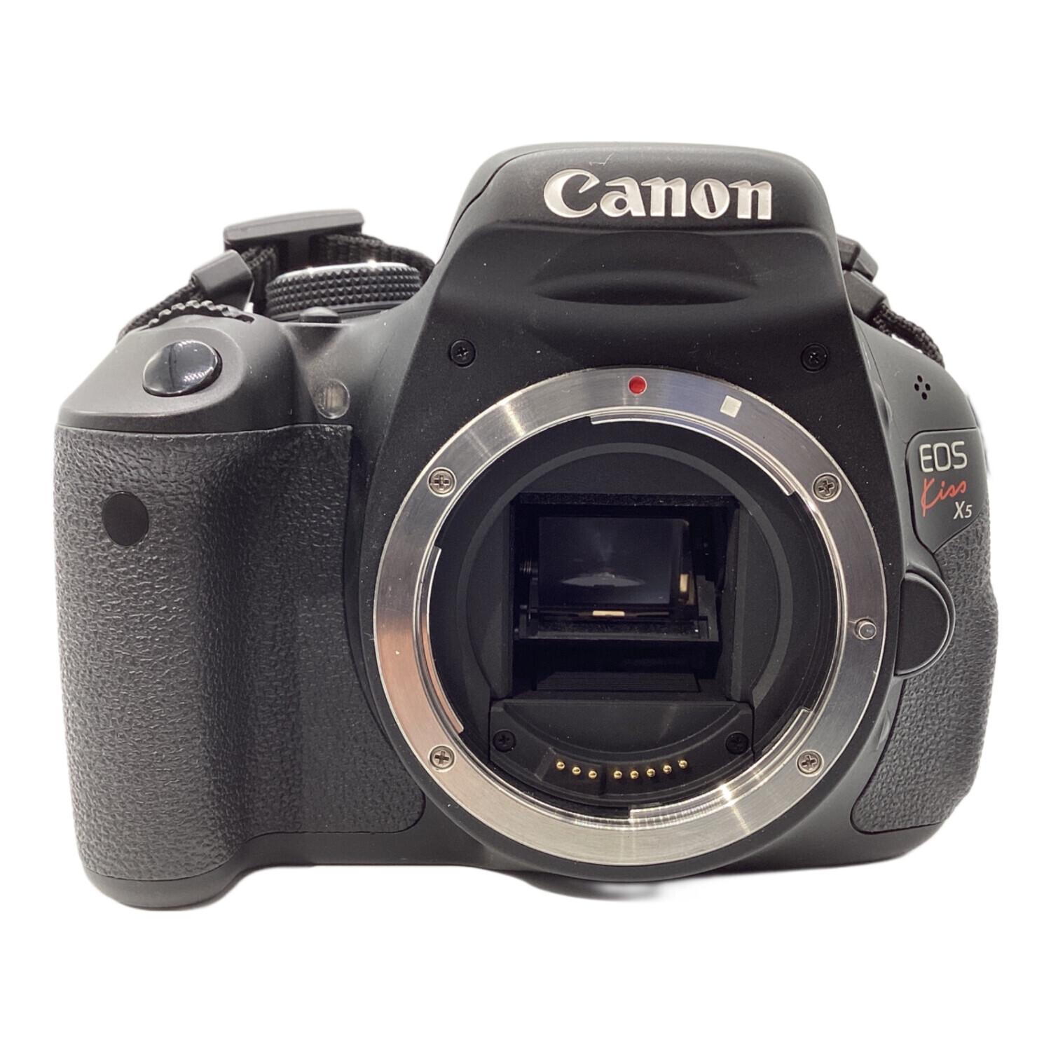 CANON (キャノン) デジタル一眼レフカメラ EOS KISS X5 本体：DS126311