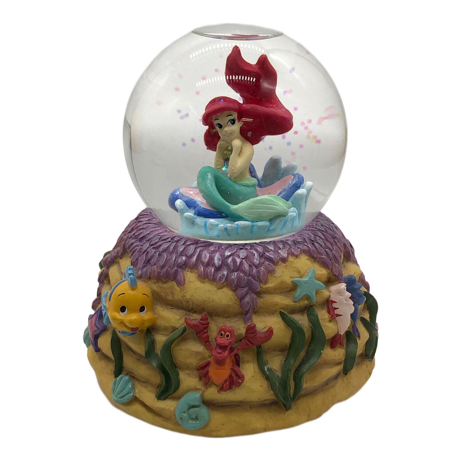 アリエル オルゴール付スノードーム CD-431-S-033 ディズニーグッズ