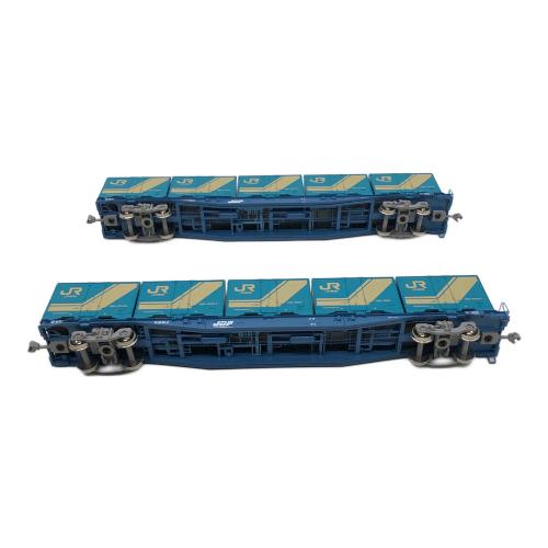 KATO (カトー) HOゲージ コキ104 18Dコンテナ積載 (2両セット入) 3-511