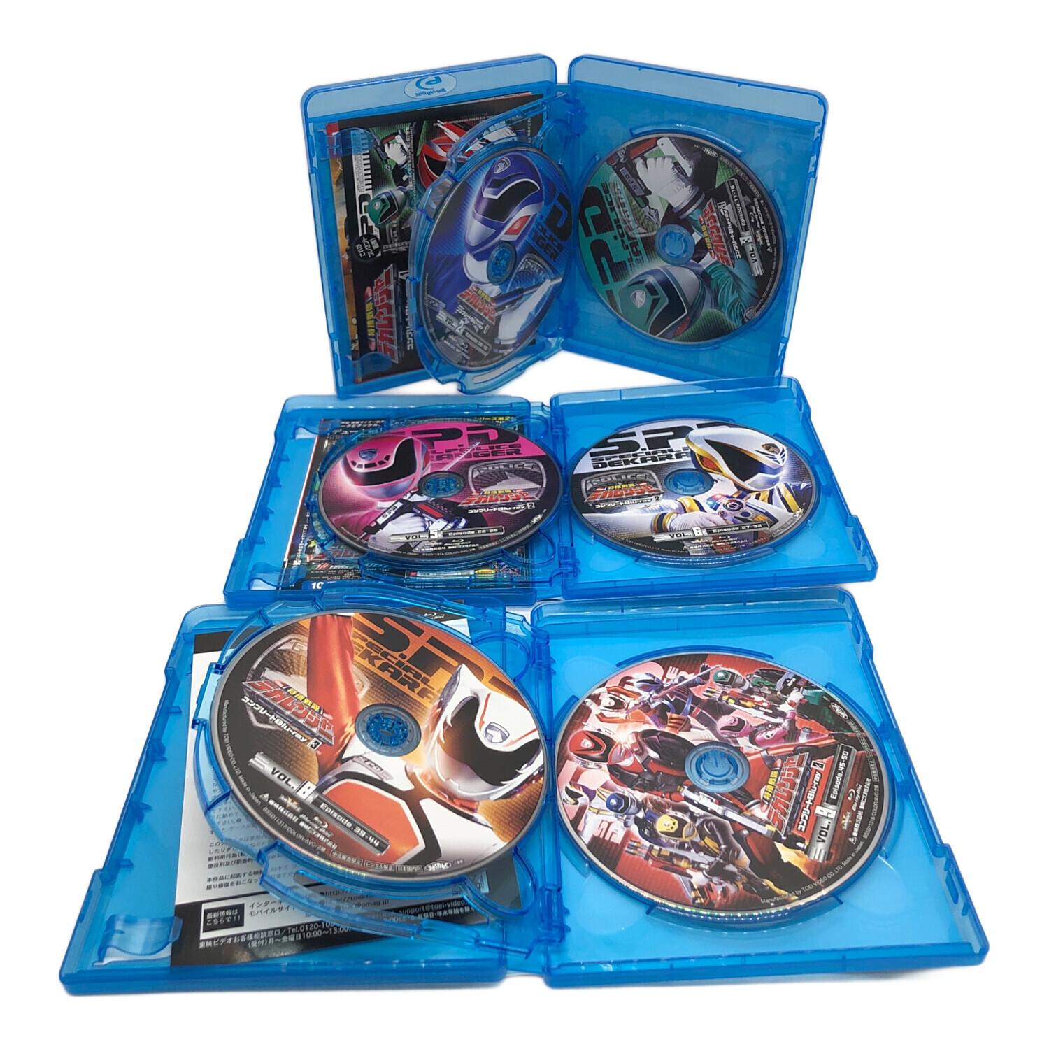 Blu-ray 特捜戦隊デカレンジャー 初回版 BOX付き全3巻セット