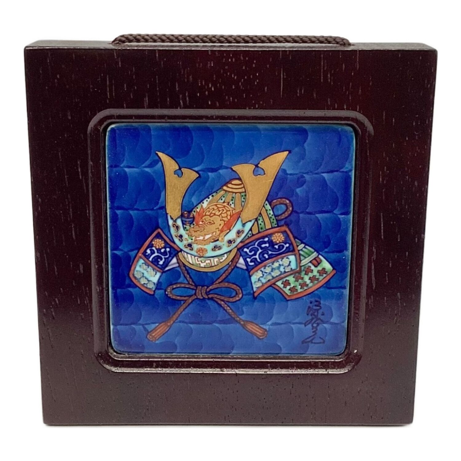 有田焼 陶板額 兜｜トレファクONLINE