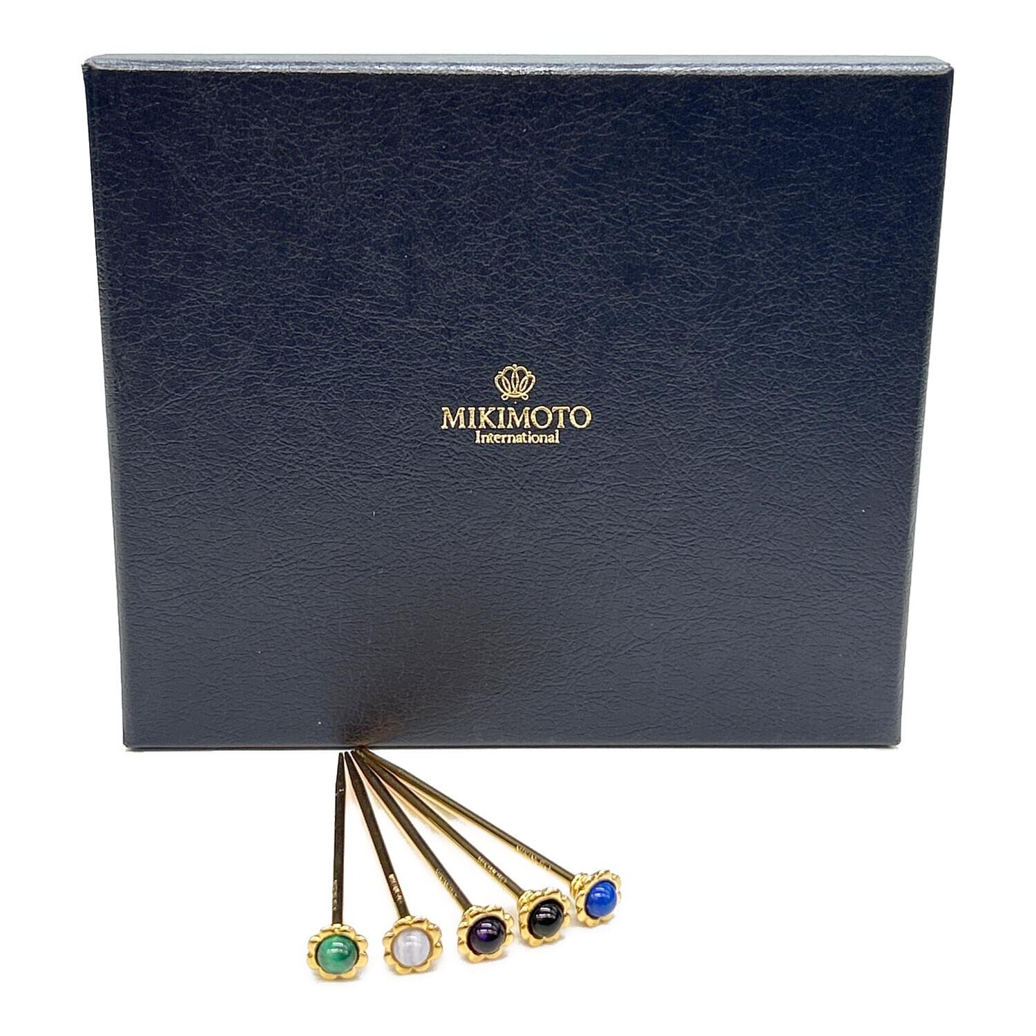 MIKIMOTO (ミキモト) フルーツピック 半貴石 5Pセット｜トレファクONLINE