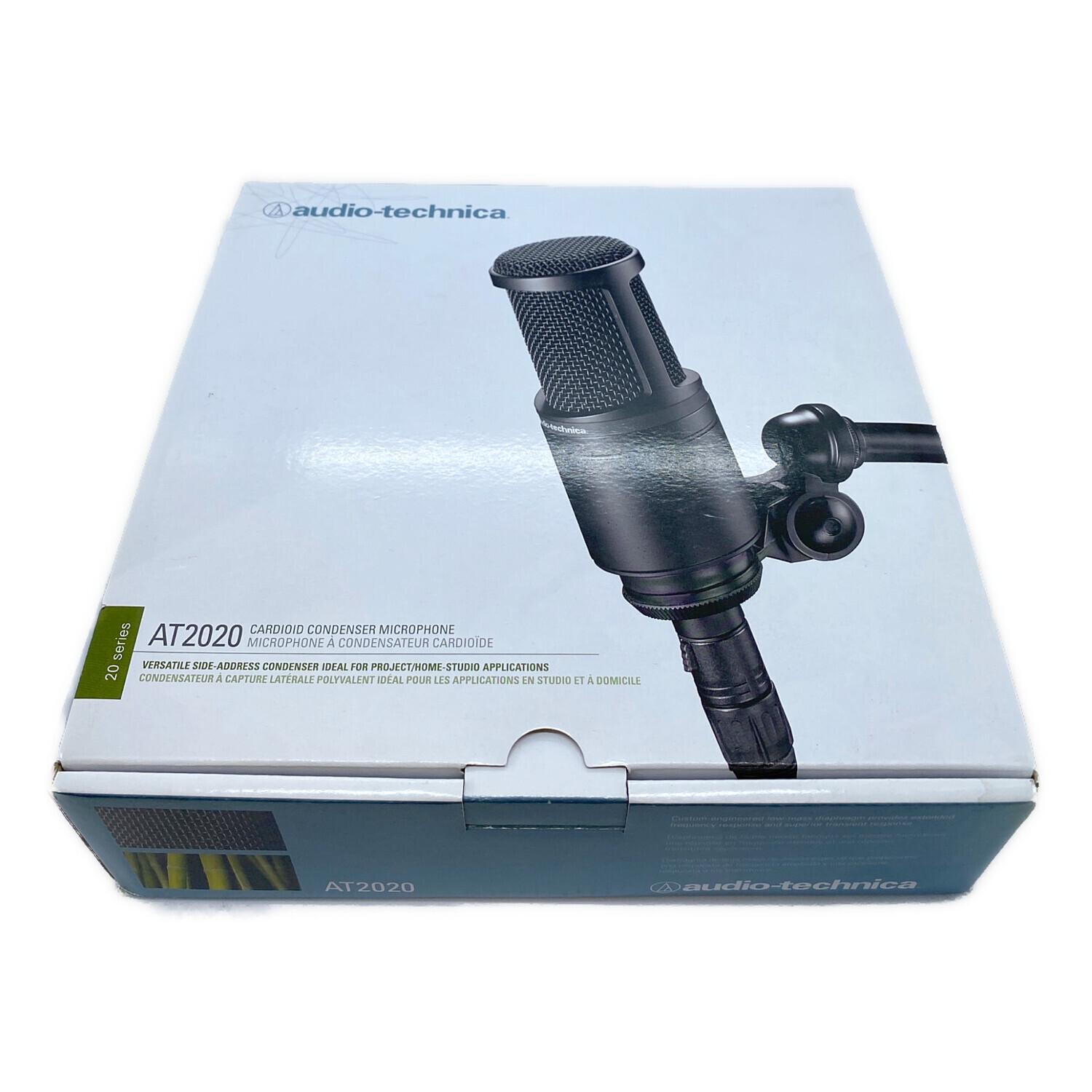 箱汚れあり】audio-technicaAT2020コンデンサーマイク 箱汚れあり