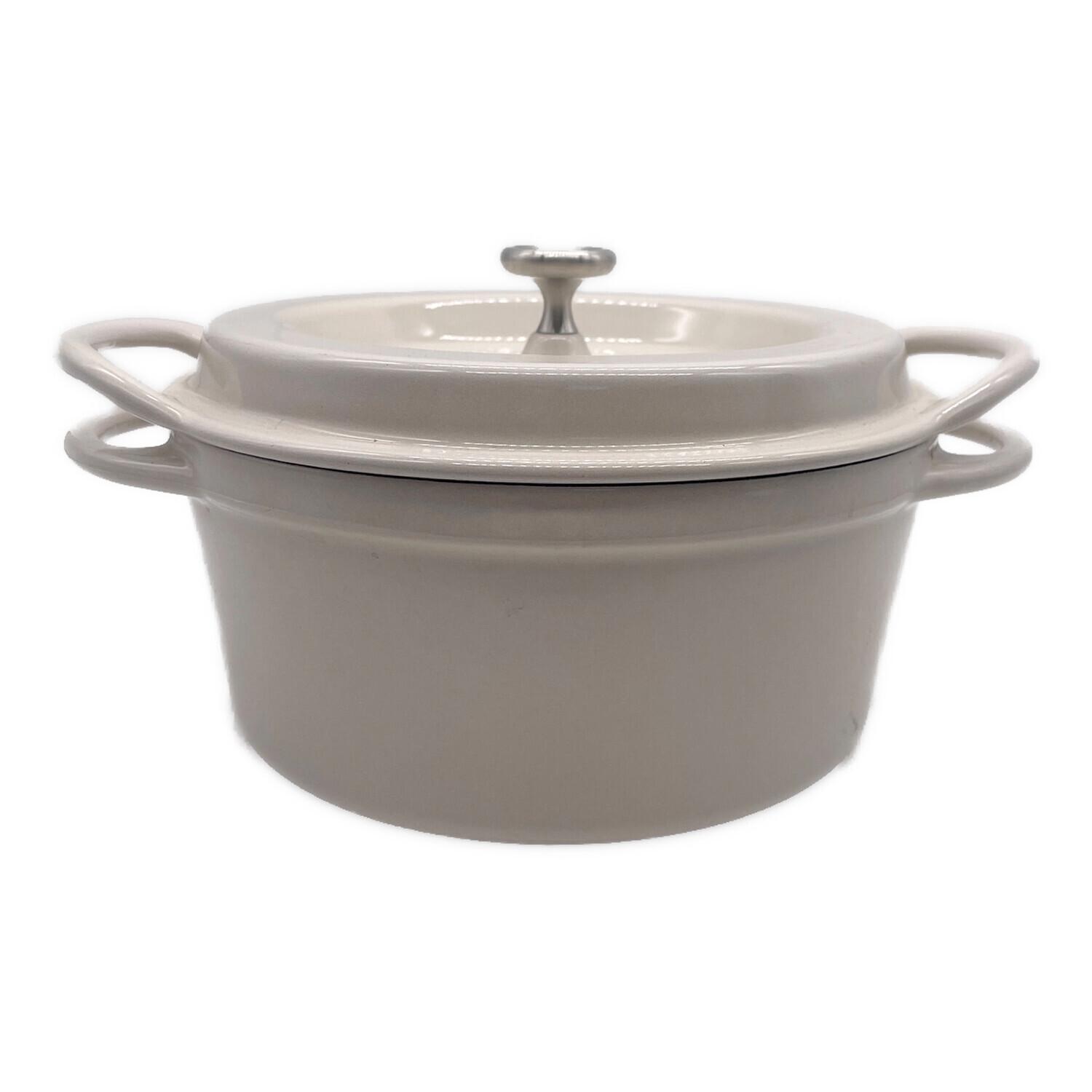 ベビ用品@整理中様 バーミキュラ 両手鍋 22cm ラウンド 楽天市場